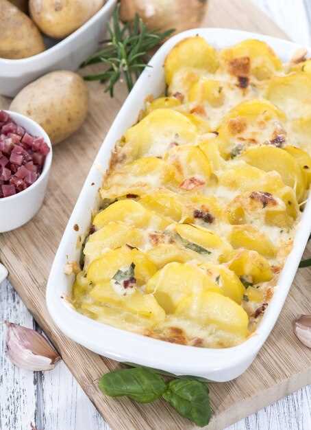 Запеченный картофель с шафрановым кремом