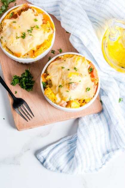 Запеканка с картофелем и брокколи