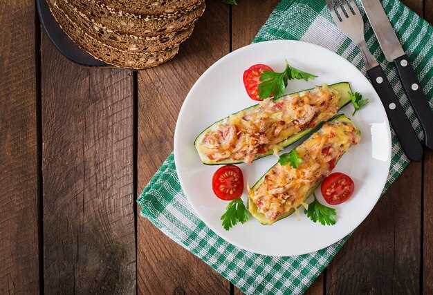 Кабачки, запеченные с томатами и пряными травами