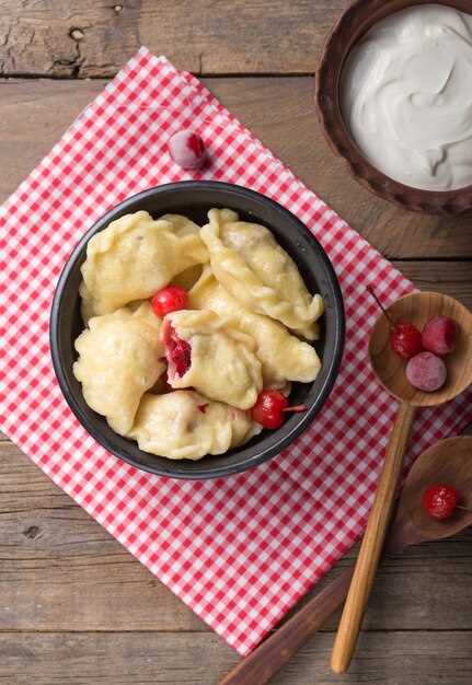 Вареники с капустой