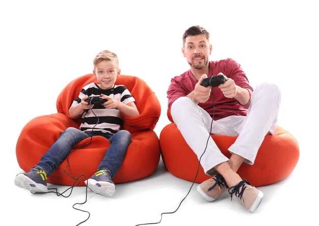 Может ли совместная игра улучшить отношения папы и сына?